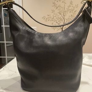 Leather Coach Bag